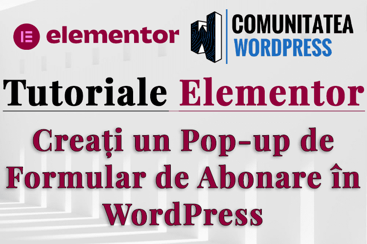 Creați un Popup de Formular de Abonare în WordPress