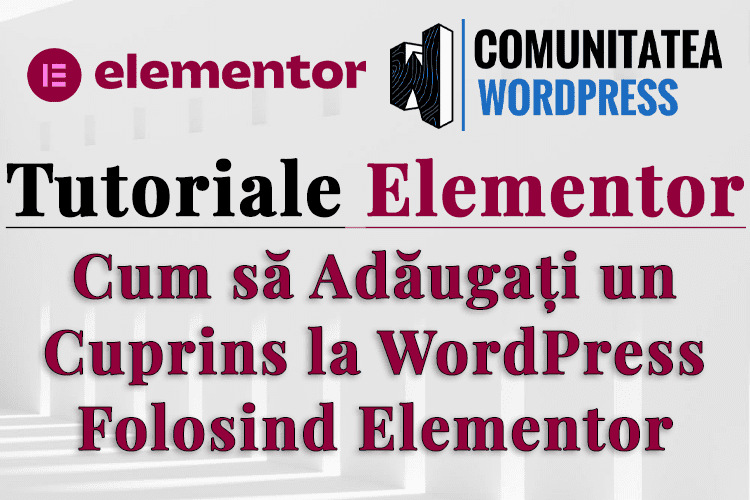 Cum să Adăugați un Cuprins la WordPress Folosind Elementor