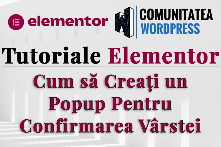 Cum să Creați un Popup Pentru Confirmarea Vârstei -Avansat PRO
