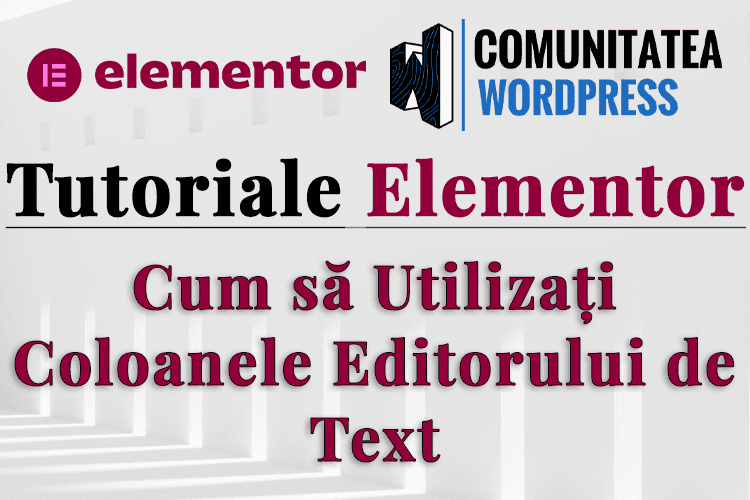 Cum să Utilizați Coloanele Editorului de Text