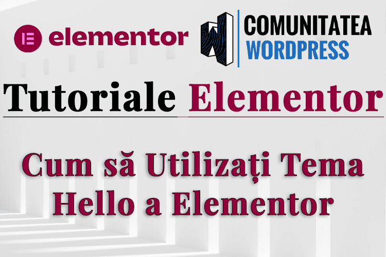 Cum să Utilizați Tema Hello a Elementor
