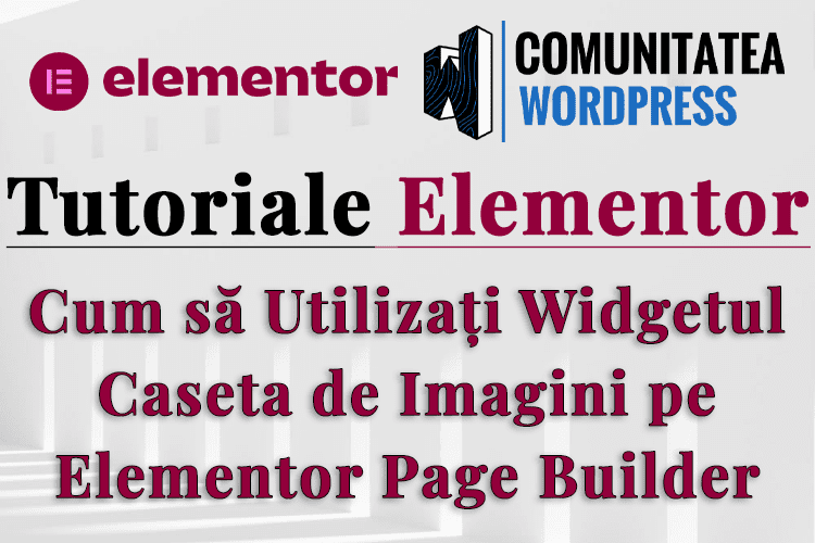 Cum să Utilizați Widgetul Caseta de Imagini pe Elementor Page Builder