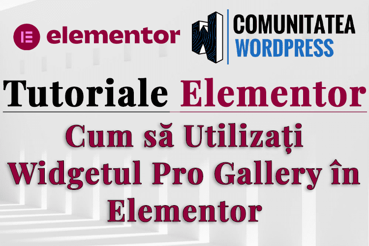 Cum să Utilizați Widgetul Pro Gallery în Elementor