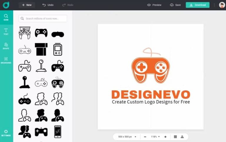 DesignEvo Review - Creator de Logo Gratuit pentru toată lumea