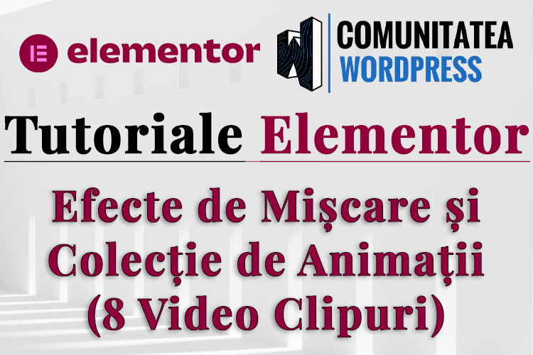 Efecte de Mișcare și Colecție de Animații (8 Video Clipuri)