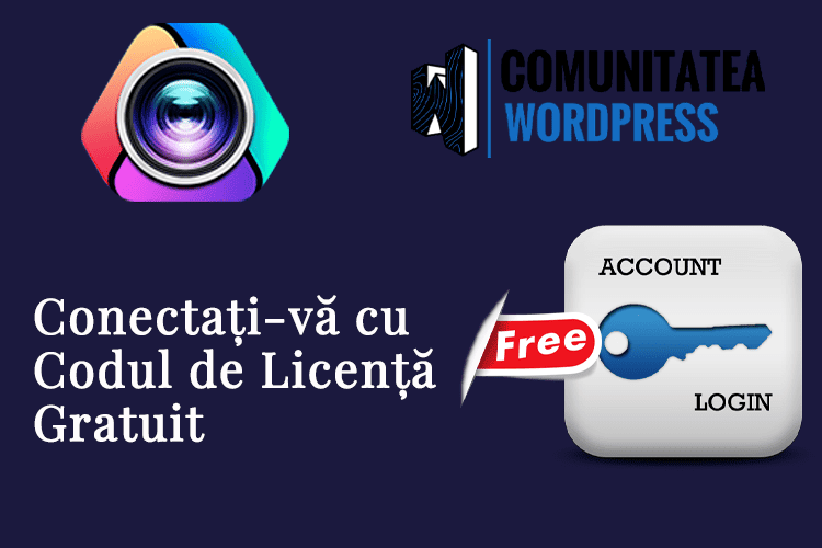 Conectați-vă cu Codul de Licență Gratuit