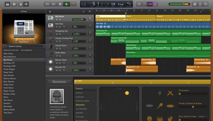 GarageBand - Cel Mai Bun Pentru Crearea Rapidă a Muzicii pe Mac