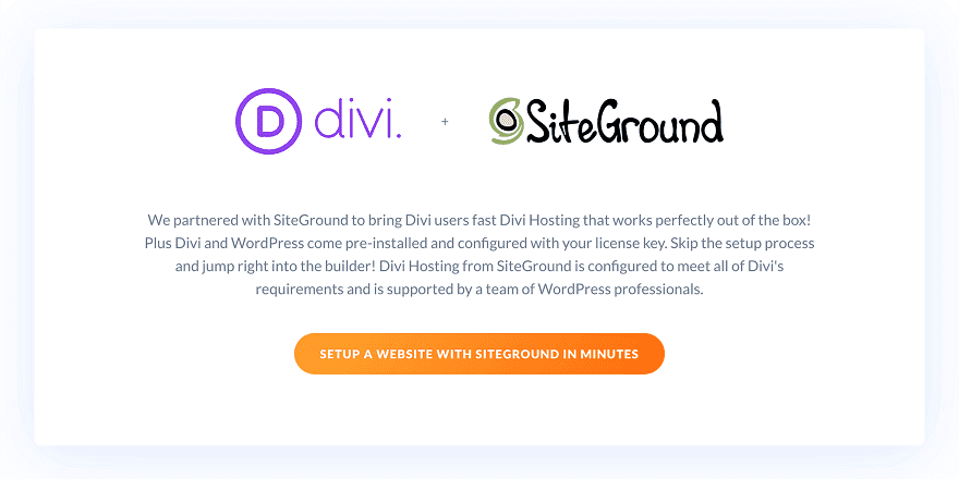 Găzduirea Divi Hosting By SiteGround