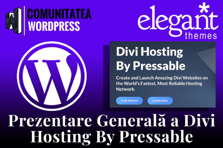 Prezentare Generală a Divi Hosting By Pressable