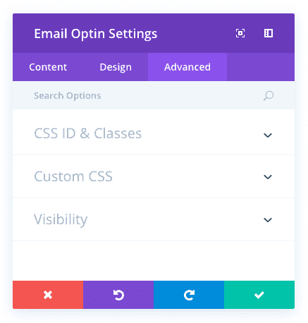 Opțiuni Avansate Pentru Modulul Divi Email Optin