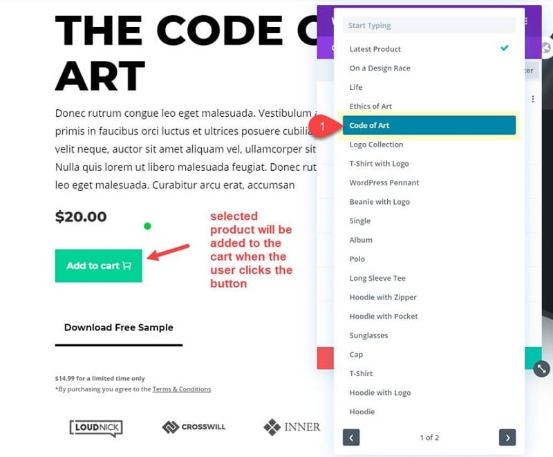 Caută produs în baza de date WooCommerce