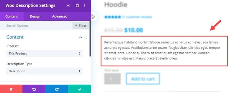 Modulul Woo Description