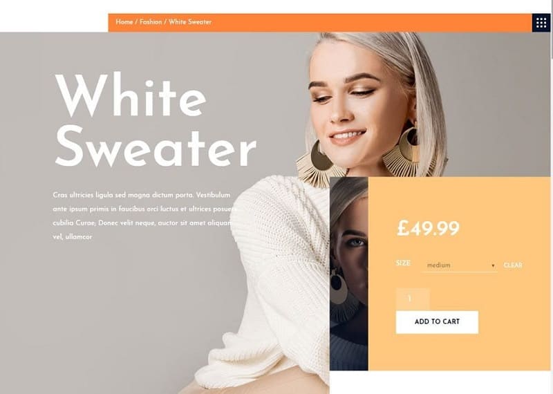 White Sweater