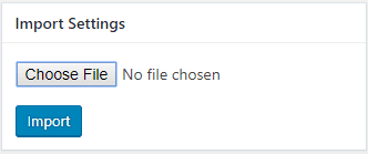 Importul setărilor dvs.