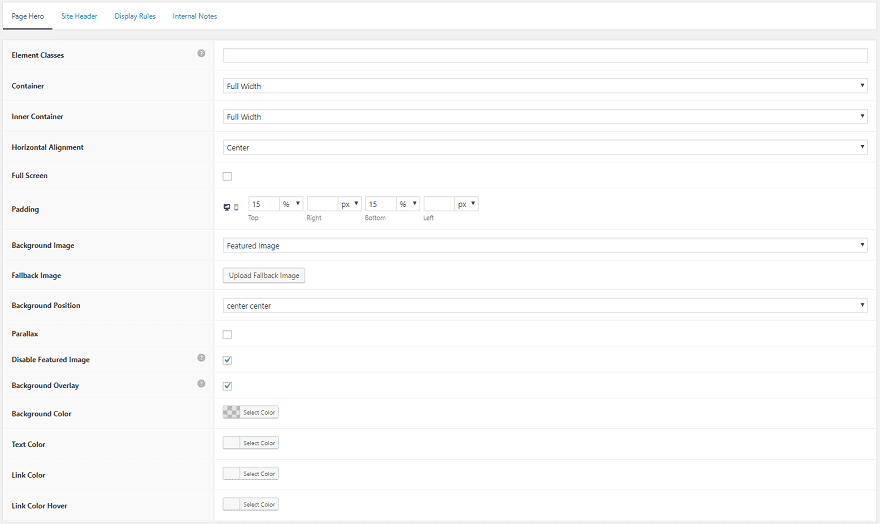 Opțiuni-1-Page Hero-Exemplu-2