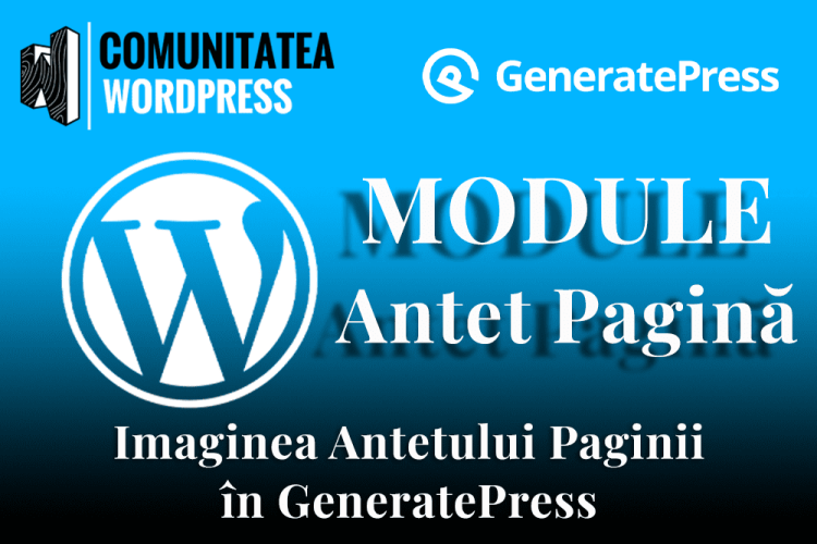 Imaginea Antetului Paginii în GeneratePress