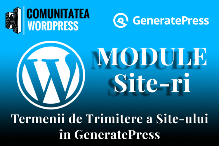 Termenii de Trimitere a Site-ului în GeneratePress