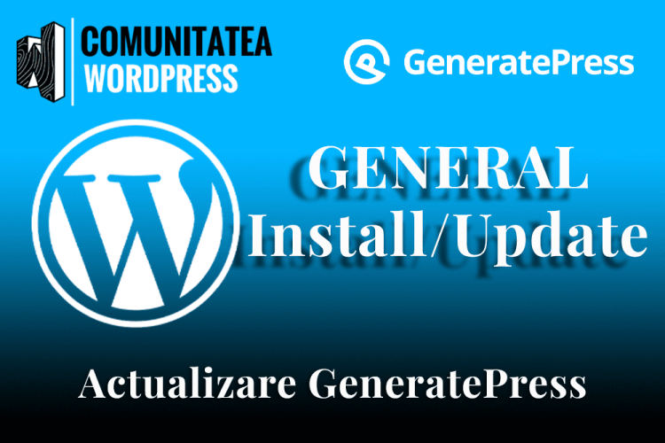 Actualizare GeneratePress