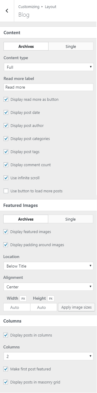 Prezentare Generală Blog în GeneratePress