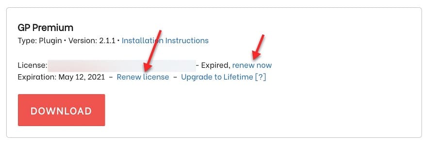 Reînnoiți licența