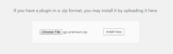Instalarea GP Premium