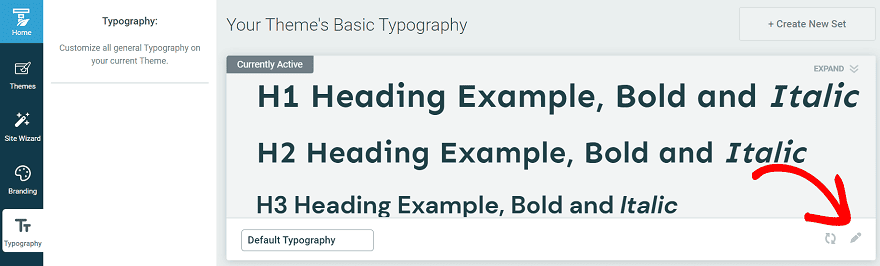 Clic pe pictograma stilou