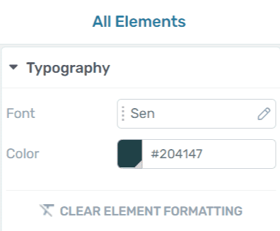 Selectați fontul și culoarea
