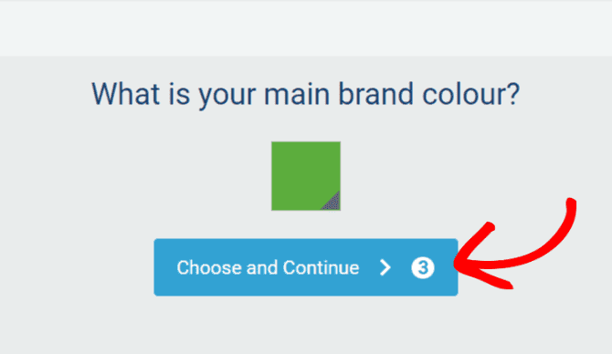 Branding-Alegeți și Continuați
