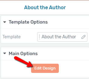 Clic pe elementul Despre Autor
